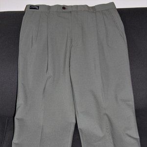 New Boulevard Club Dress Pants Olive Green with Elasticized Waist